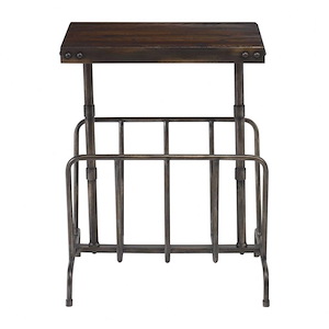 Sonora - 22.5 inch Industrial Magazine Side Table