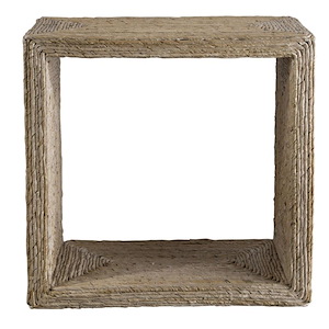 Rora - 22 inch Woven Side Table - 22 inches wide by 10 inches deep