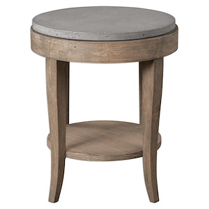 Deka - 28.5 inch Round Accent Table