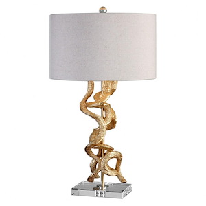 Twisted Vines - 1 Light Table Lamp - 16 inches wide by 16 inches deep