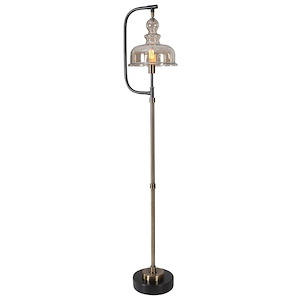 Elieser - 1 Light Industrial Floor Lamp