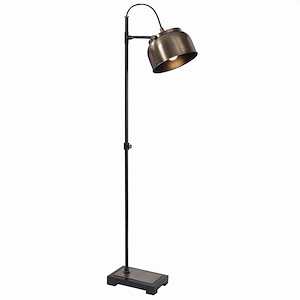 Bessemer - 1 Light Industrial Floor Lamp