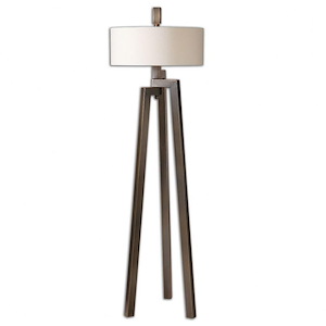 Mondovi  - 2 Light Modern Floor Lamp - 18 inches wide by 18 inches deep