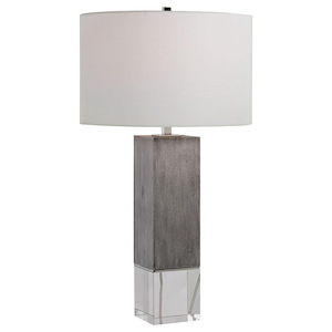 Cordata - 1 Light Modern Lodge Table Lamp - 16 inches wide by 16 inches deep