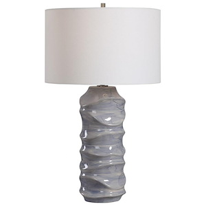 Waves - 1 Light Table Lamp - 16 inches wide by 16 inches deep