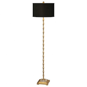 Quindici - 1 Light Floor Lamp - 16 inches wide by 16 inches deep