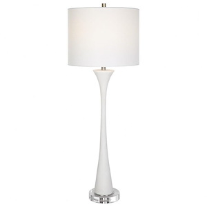 Fountain - 1 Light Buffet Lamp-34 Inches Tall and 12 Inches Wide