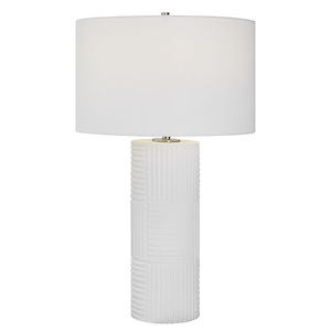 Patchwork - 1 Light Table Lamp-27.5 Inches Tall and 16 Inches Wide