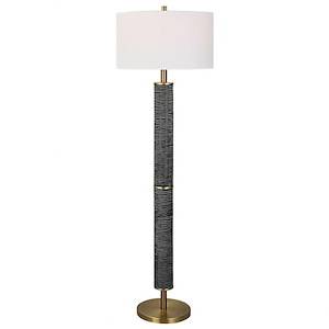 Summit - 1 Light Floor Lamp-62.75 Inches Tall and 19 Inches Wide