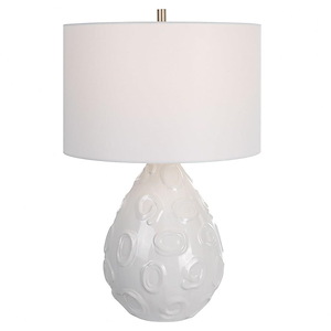 Loop - 1 Light Table Lamp-25 Inches Tall and 16 Inches Wide
