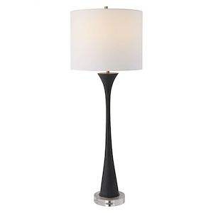 Fountain - 1 Light Buffet Lamp-34 Inches Tall and 12 Inches Wide - 1276467