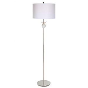Exposition - 1 Light Floor Lamp-65 Inches Tall and 17 Inches Wide