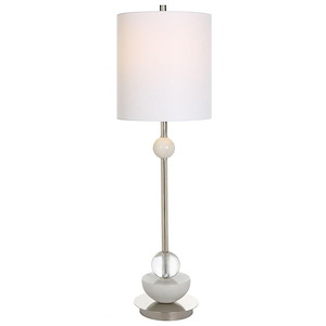 Exposition - 1 Light Buffet Lamp-33.5 Inches Tall and 10 Inches Wide