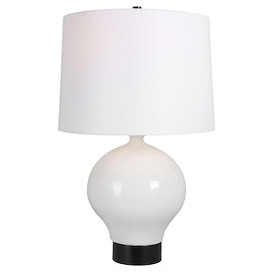 Collar - 1 Light Table Lamp-26 Inches Tall and 16 Inches Wide