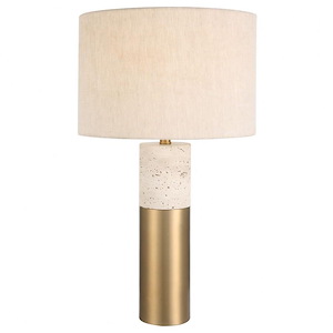 Gravitas - 1 Light Table Lamp-27.5 Inches Tall and 16 Inches Wide