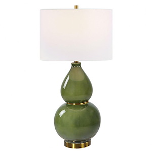 Gourd - 1 Light Table Lamp-30.5 Inches Tall and 15 Inches Wide
