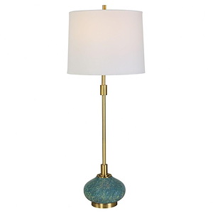 Kaimana - 1 Light Buffet Lamp-34 Inches Tall and 13 Inches Wide