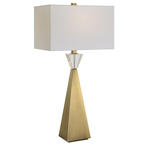 Arete Pane - 1 Light Table Lamp-31.75 Inches Tall and 16 Inches Wide