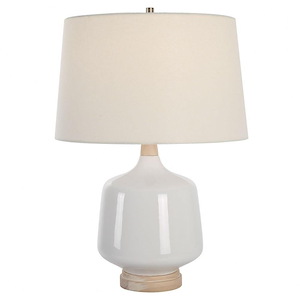 Opal - 1 Light Table Lamp-24.5 Inches Tall and 17 Inches Wide