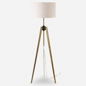 Anchorage - 1 Light Tri-pod Floor Lamp-63.5 Inches Tall and 19 Inches Wide