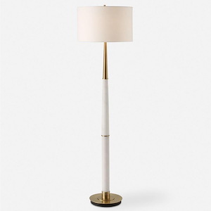 Faro - 1 Light Floor Lamp-61 Inches Tall and 17 Inches Wide