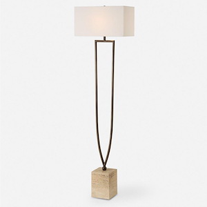 Fork In The Road - 1 Light Floor Lamp-64 Inches Tall and 18 Inches Wide