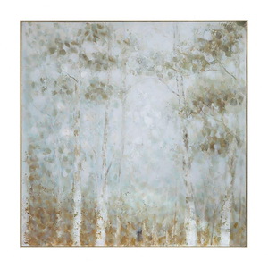 Cotton Woods - 48.75 inch Hand Painted Canvas