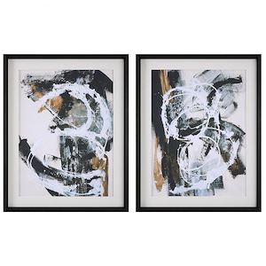 Winterland - Abstract Framed Print (Set of 2)-38.75 Inches Tall and 30.75 Inches Wide