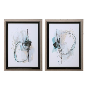Force Reaction - 29.5 inch Framed Print (Set of 2) - 22 inches wide by 1.8 inches deep