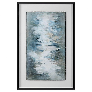 Lakeside Grande  - 60.25 Inch Framed Abstract Print