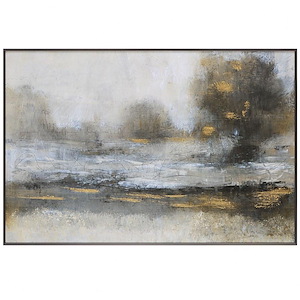 Gilt Misty - Landscape Framed Print-32.25 Inches Tall and 48.25 Inches Wide
