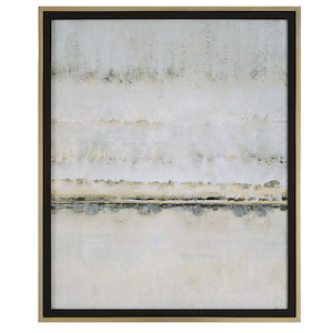 Gilded Horizon - Framed Wall Decor-39 Inches Tall and 33 Inches Wide