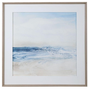 Surf And Sand - 51.5 Inch Framed Print