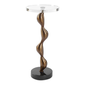 Remolino - Drink Table-22.25 Inch Tall and 10 Inch Wide - 1374680