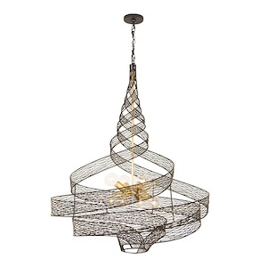 Flow - Eight Light Large Pendant - 523390