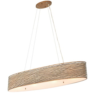 Flow - Four Light Linear Pendant