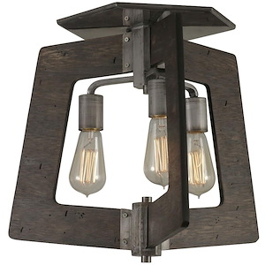 Lofty - Three Light Semi-Flush Mount - 537014