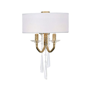 Barcelona - 2 Light Wall Sconce-16.5 Inch Tall and 10.5 Inch Wide - 1428571