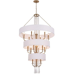Barcelona - 15 Light Pendant-66.5 Inch Tall and 38 Inch Wide - 1428577