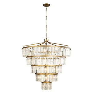 Social Club - 25 Light 5-Tier Chandelier - 1052409