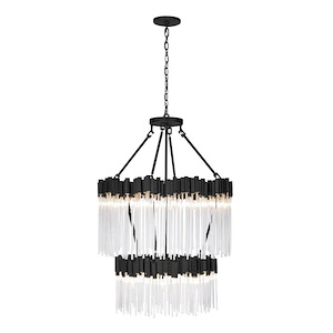 Matrix - 14 Light 2-Tier Chandelier - 1001512