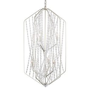 Chelsea 6-Light Chandelier in Glam Style 45.5 Inches Tall and 24 Wide