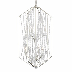 Chelsea 6-Light Chandelier in Glam Style 45.5 Inches Tall and 24 Wide