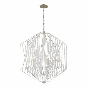 Chelsea 8-Light Pendant in Glam Style 40.75 Inches Tall and 36 Wide