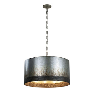 Cannery - Four Light Drum Pendant - 885361