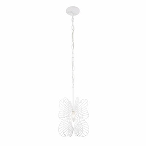 Monarch - Butterfly One Light Mini Pendant