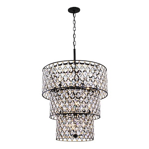 Windsor 13-Light Chandelier in Glam Style 50.75 Inches Tall and 31.75 Wide - 1112631