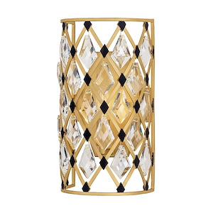 Windsor - 1 Light Wall Sconce In Glam Style-13 Inches Tall and 7 Inches Wide - 1270737