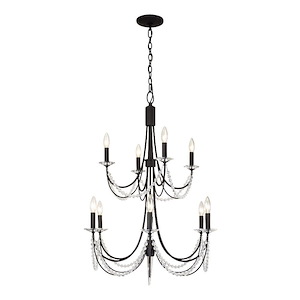 Brentwood 10-Light Chandelier in Coastal Style 31.25 Inches Tall and 26 Wide - 1052383