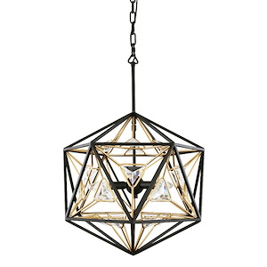 Marcia 3-Light Pendant in Glam Style 19 Inches Tall and 18 Wide - 1217632